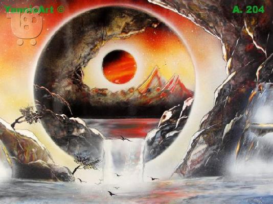 PoulaTo: Spray Paint Art 